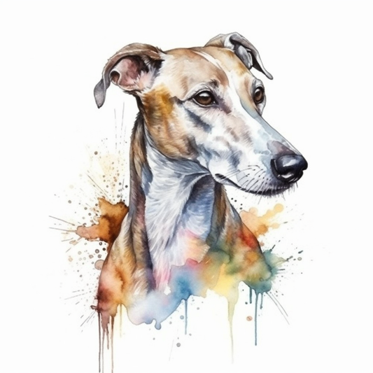 Greyhound Dog Vinyl Decal Sticker for Car, Laptop, Tumbler and more # 007824