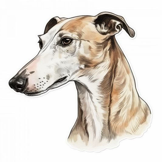 Greyhound Dog Vinyl Decal Sticker for Car, Laptop, Tumbler and more # 007820