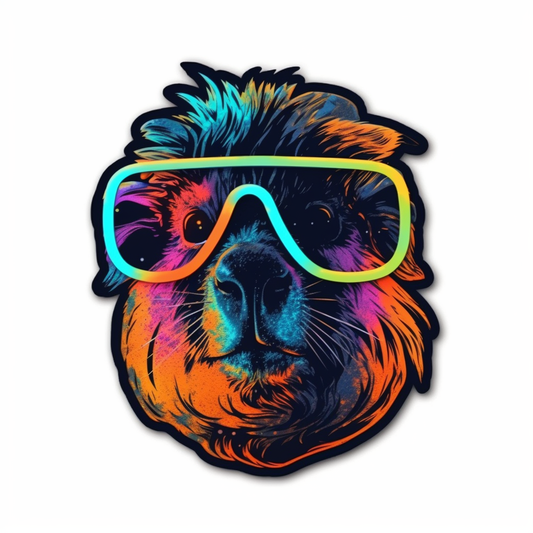 Guinea Pig Vinyl Decal Sticker for Car, Laptop, Tumbler and more # 005562