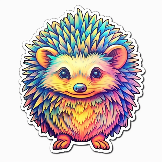 Hedgehog Vinyl Decal Sticker for Car, Laptop, Tumbler and more # 0010206