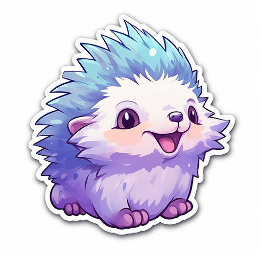 Hedgehog Vinyl Decal Sticker for Car, Laptop, Tumbler and more # 0010204