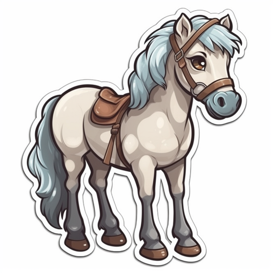 Horse Vinyl Decal Sticker for Car, Laptop, Tumbler and more # 00713