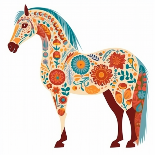 Horse Vinyl Decal Sticker for Car, Laptop, Tumbler and more # 00718