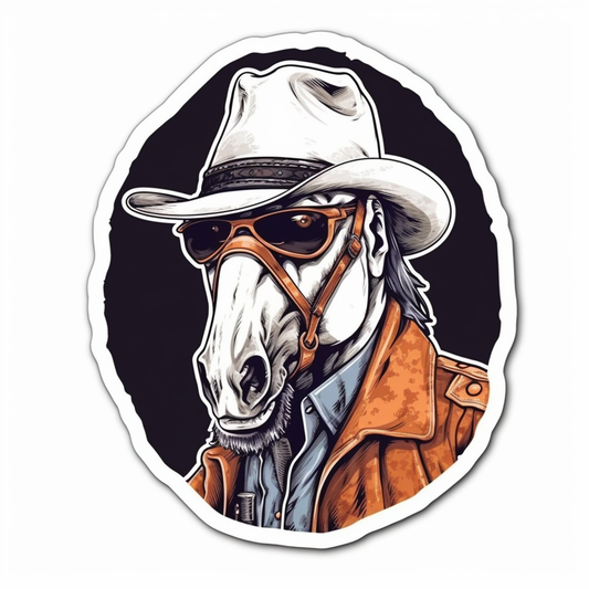 Horse Vinyl Decal Sticker for Car, Laptop, Tumbler and more # 00731