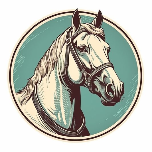 Horse Vinyl Decal Sticker for Car, Laptop, Tumbler and more # 00763