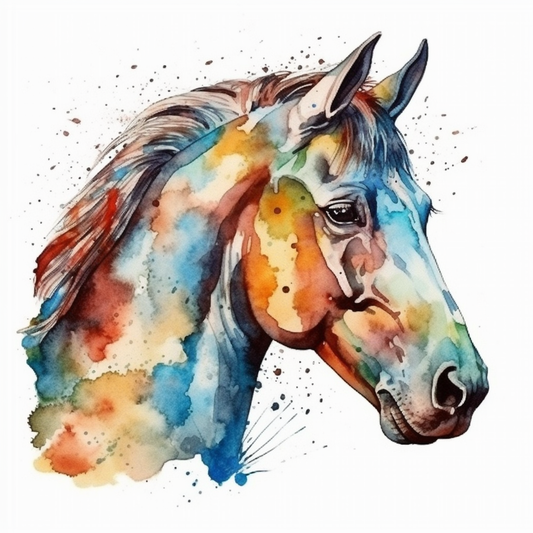 Horse Vinyl Decal Sticker for Car, Laptop, Tumbler and more # 00766