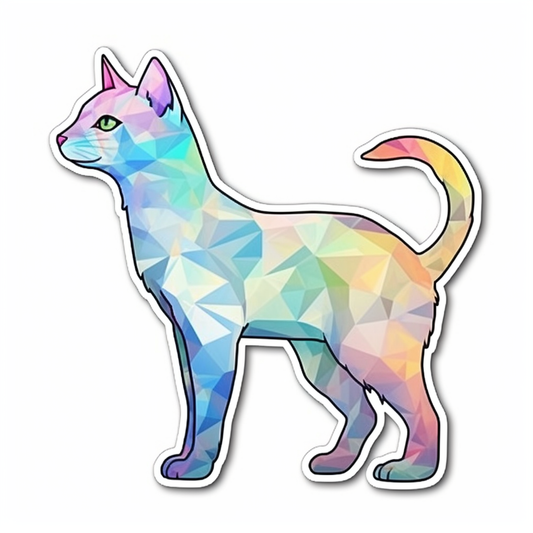 Japanese Bobtail Cat Vinyl Decal Sticker for Car, Laptop, Tumbler and more # 007579