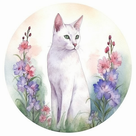 Japanese Bobtail Cat Vinyl Decal Sticker for Car, Laptop, Tumbler and more # 007585