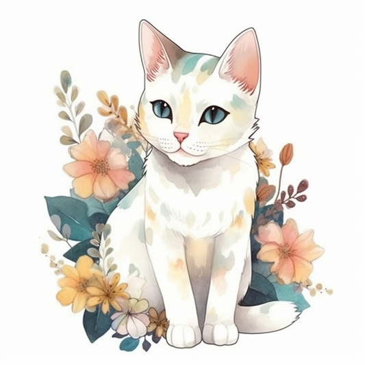 Japanese Bobtail Cat Vinyl Decal Sticker for Car, Laptop, Tumbler and more # 007595