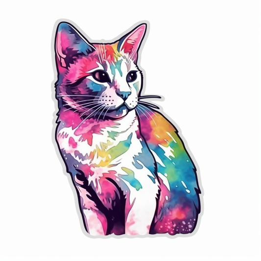 Japanese Bobtail Cat Vinyl Decal Sticker for Car, Laptop, Tumbler and more # 007623
