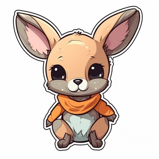 Kangaroo Vinyl Decal Sticker for Car, Laptop, Tumbler and more # 001677