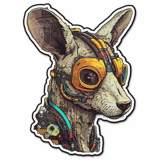 Kangaroo Vinyl Decal Sticker for Car, Laptop, Tumbler and more # 001694