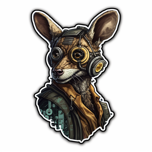 Kangaroo Vinyl Decal Sticker for Car, Laptop, Tumbler and more # 001685