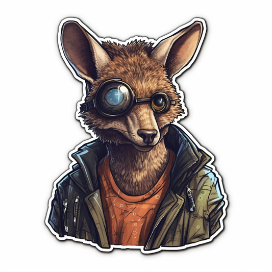 Kangaroo Vinyl Decal Sticker for Car, Laptop, Tumbler and more # 001689