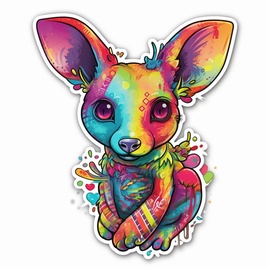 Kangaroo Vinyl Decal Sticker for Car, Laptop, Tumbler and more # 001698