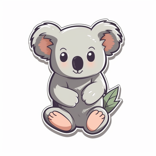 Koala Vinyl Decal Sticker for Car, Laptop, Tumbler and more # 00774