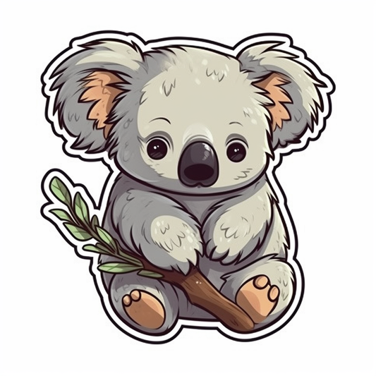 Koala Vinyl Decal Sticker for Car, Laptop, Tumbler and more # 00778