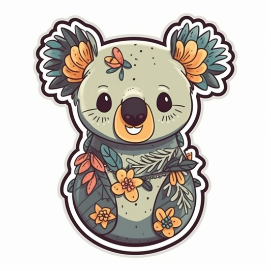 Koala Vinyl Decal Sticker for Car, Laptop, Tumbler and more # 00795