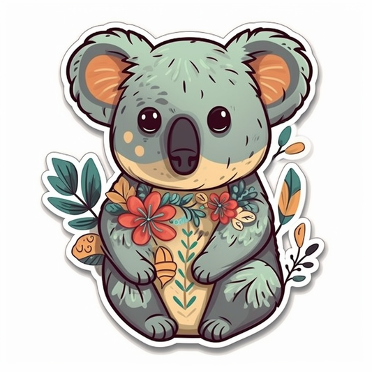 Koala Vinyl Decal Sticker for Car, Laptop, Tumbler and more # 00794