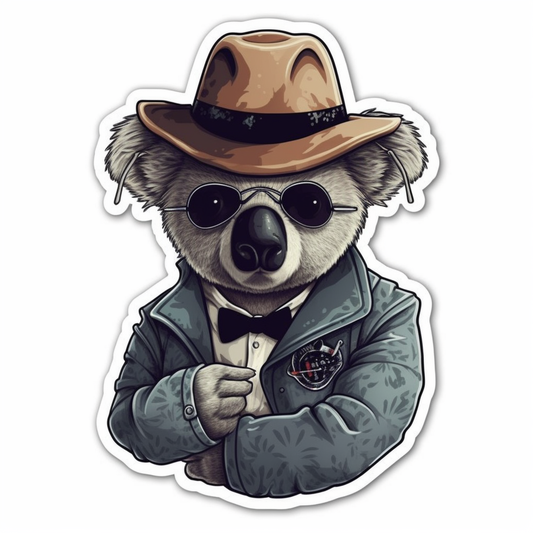 Koala Vinyl Decal Sticker for Car, Laptop, Tumbler and more # 00796