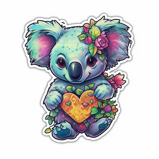 Koala Vinyl Decal Sticker for Car, Laptop, Tumbler and more # 00803