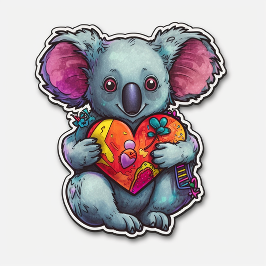 Koala Vinyl Decal Sticker for Car, Laptop, Tumbler and more # 00809