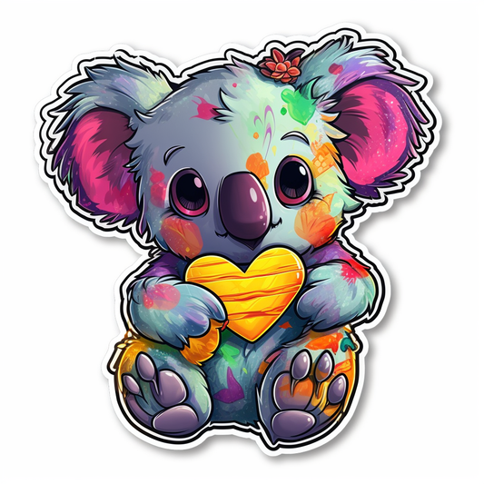 Koala Vinyl Decal Sticker for Car, Laptop, Tumbler and more # 00805