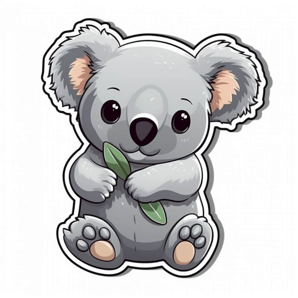 Koala Vinyl Decal Sticker for Car, Laptop, Tumbler and more # 00816