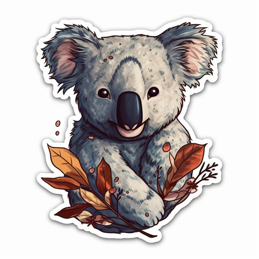 Koala Vinyl Decal Sticker for Car, Laptop, Tumbler and more # 00812
