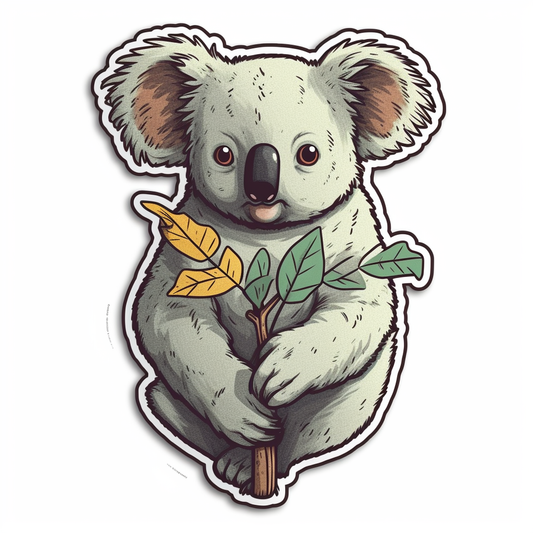 Koala Vinyl Decal Sticker for Car, Laptop, Tumbler and more # 00823