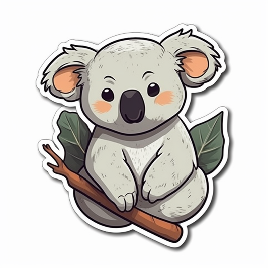 Koala Vinyl Decal Sticker for Car, Laptop, Tumbler and more # 00822