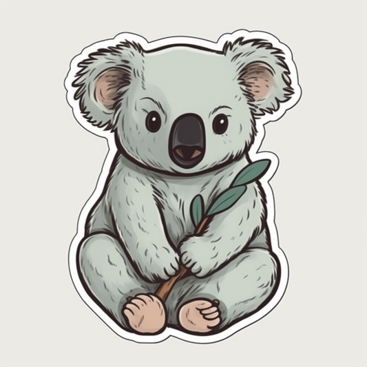 Koala Vinyl Decal Sticker for Car, Laptop, Tumbler and more # 00818