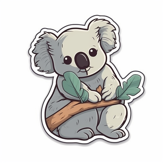 Koala Vinyl Decal Sticker for Car, Laptop, Tumbler and more # 00825