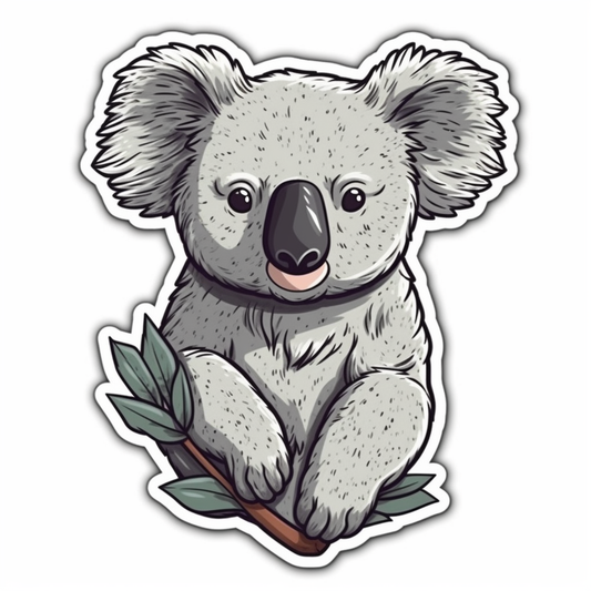 Koala Vinyl Decal Sticker for Car, Laptop, Tumbler and more # 00819