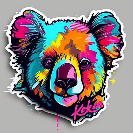 Koala Vinyl Decal Sticker for Car, Laptop, Tumbler and more # 00827