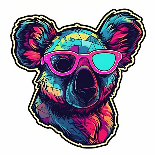Koala Vinyl Decal Sticker for Car, Laptop, Tumbler and more # 00820