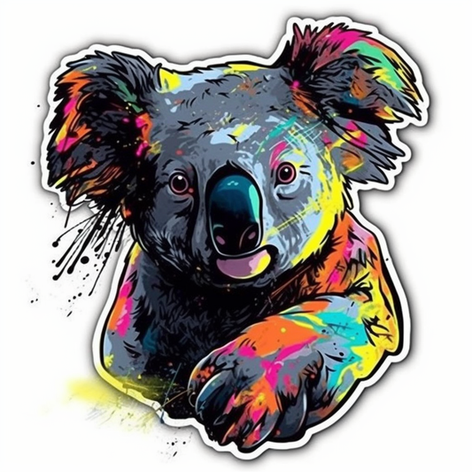 Koala Vinyl Decal Sticker for Car, Laptop, Tumbler and more # 00817