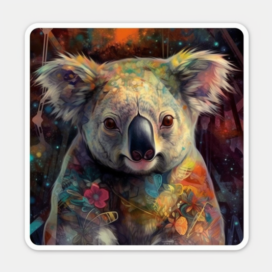 Koala Vinyl Decal Sticker for Car, Laptop, Tumbler and more # 00828