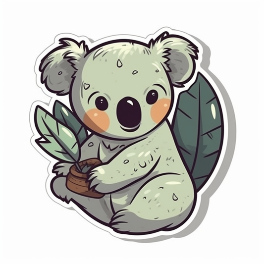 Koala Vinyl Decal Sticker for Car, Laptop, Tumbler and more # 00830