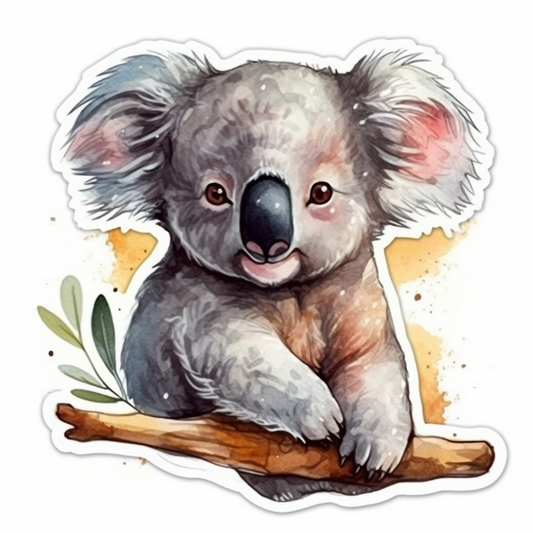 Koala Vinyl Decal Sticker for Car, Laptop, Tumbler and more # 00831