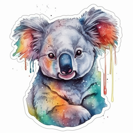 Koala Vinyl Decal Sticker for Car, Laptop, Tumbler and more # 00839