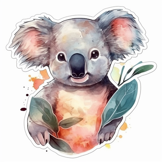 Koala Vinyl Decal Sticker for Car, Laptop, Tumbler and more # 00835