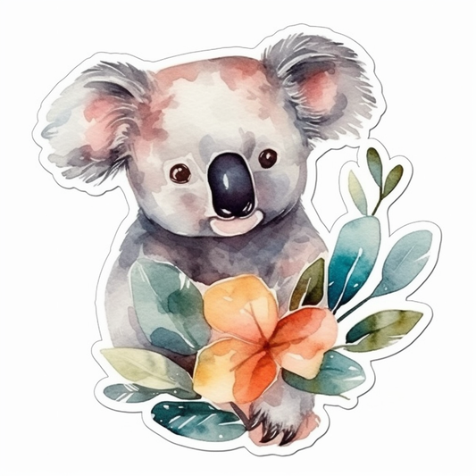Koala Vinyl Decal Sticker for Car, Laptop, Tumbler and more # 00837