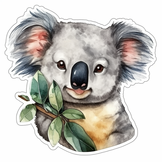 Koala Vinyl Decal Sticker for Car, Laptop, Tumbler and more # 00841