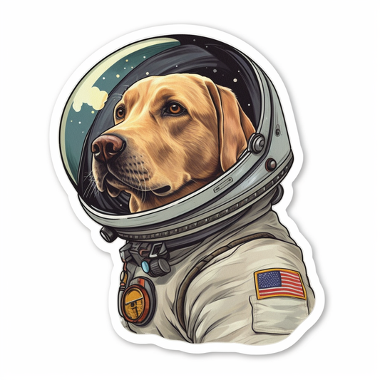 Labrador Retriever Dog Vinyl Decal Sticker for Car, Laptop, Tumbler and more # 004023