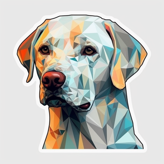 Labrador Retriever Dog Vinyl Decal Sticker for Car, Laptop, Tumbler and more # 004021