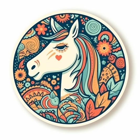 Unicorn Vinyl Decal Sticker for Car, Laptop, Tumbler and more # 00852