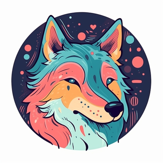 Wolf Vinyl Decal Sticker for Car, Laptop, Tumbler and more # 001810