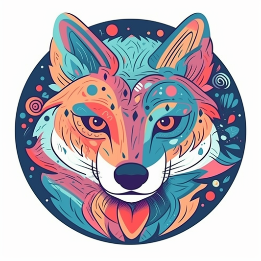 Wolf Vinyl Decal Sticker for Car, Laptop, Tumbler and more # 001820