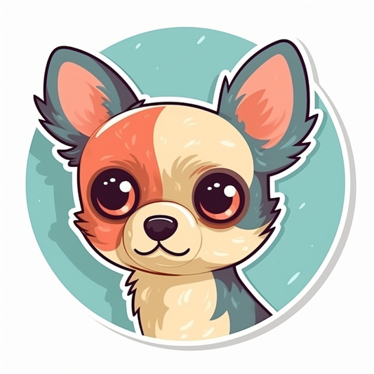 Chihuahua Dog Vinyl Decal Sticker for Car, Laptop, Tumbler and more # 003711